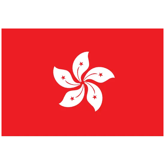 hong kong flag stick